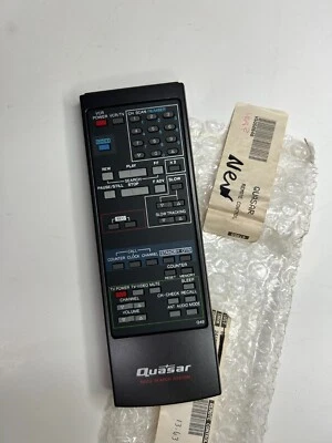 QUASAR VSQS0646 Q49 VCR Remote Control, OEM NOS for VH5477 VH5477K VH5479 VH541 - Image 1 of 3
