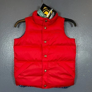 L. L. Bean Small 8 years young red Bean's Down Field Downtek water repellent NWT - Picture 1 of 8
