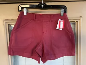 Pantalones Cortos Spanx 4” Sarga Elástica Rosa Salvaje S/CH/P - Imagen 1 de 7