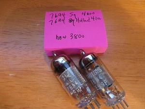 Radio tube Two  Philips Holland  7694 SQ Test over new - Bild 1 von 1