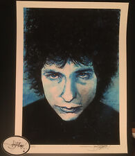 Joey Feldman âBob Dylanâ Portrait Art Print Giclee Poster Signed XX/100 Embossed