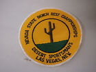 NEVADA STATE BENCH REST CHAMPIONS ROUND Patch
