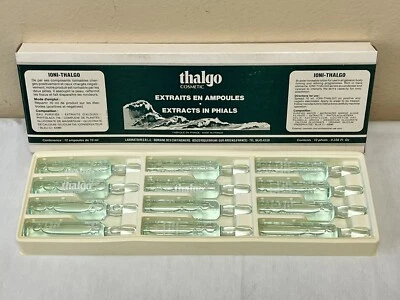 Thalgo Extracts in Phials Set of 12 - 10ml Each France - IONI-THALGO NEW - Image 1 of 3