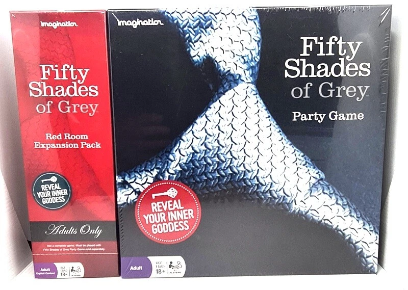 Fifty Shades Of Grey Party Game w/Red Room Expansion Pack - Image 1 of 1