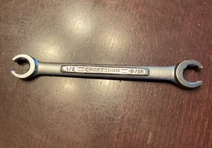 Craftsman 44171 1/2" 9/16" SAE Double Line/Flare Nut Wrench VV Series Tool USA - Picture 1 of 2