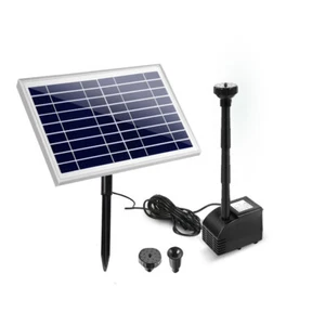 Gardeon Solar Pond Pump Powered Water Fountain Outdoor Submersible Filter 6.6FT - Picture 1 of 6