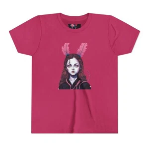 Bohemian Youth Tee, Artistic Graphic Shirt, Gift for Teens, Festival Wear, - Picture 1 of 17