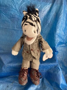 Puppets Zebra Safari By Sunny Toys With Wiggling Tongue - Picture 1 of 1