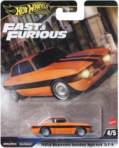 Hot Wheels PREMIUM Alfa Romeo Giulia Sprint GTA RÁPIDO Y FURIOSO - Imagen 1 de 1