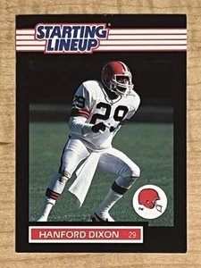 Kenner 1989 alineación inicial Hanford Dixon Cleveland Browns - Imagen 1 de 2
