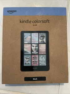 New, Amazon Kindle Colorsoft 16 GB (newest model)  2025 – No Ads – Black - Picture 1 of 3