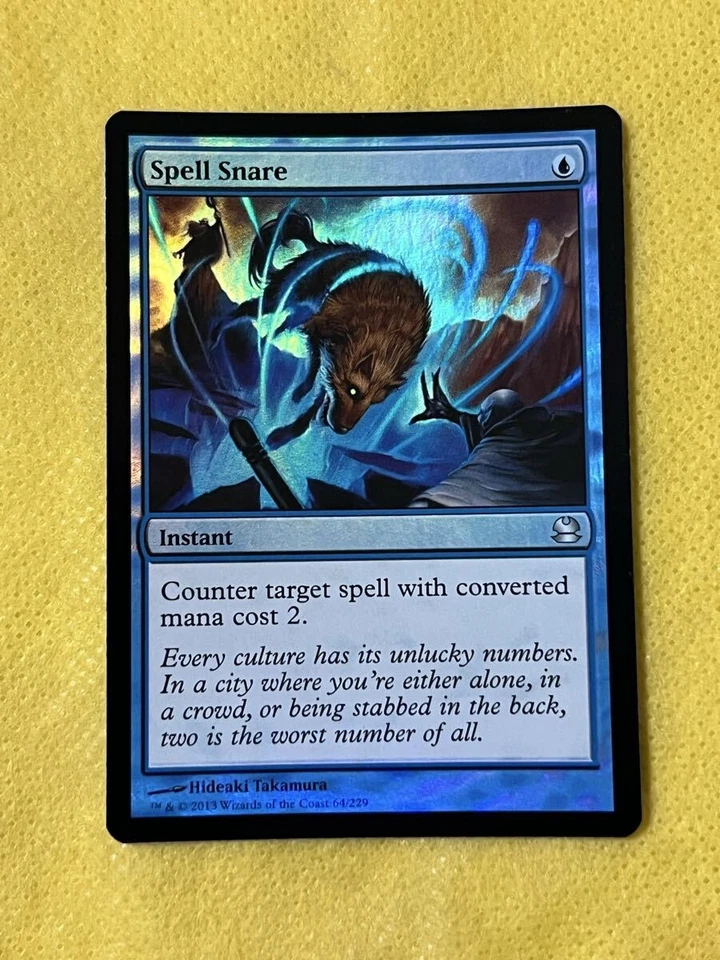 MTG Spell Snare Modern Masters Foil English Card - Image 1 of 2