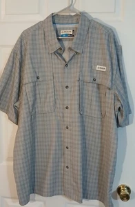 MAGELLAN Fish Gear Angler Fit Vented Fishin Mag Wick Shirt Mens Sz 2XL Free Ship - Picture 1 of 7