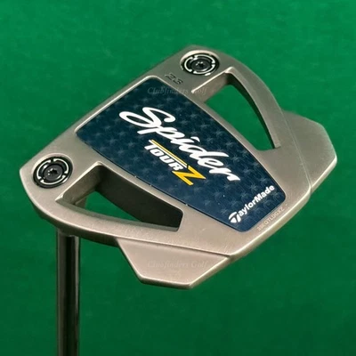 LH TaylorMade Spider Tour Z #3 35" Z3 Slant-Neck Putter KBS W/Super Stroke & HC - Image 1 of 4