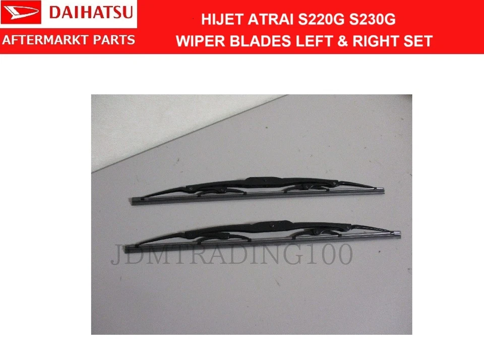 JUEGO LIMPIAPARABRISAS IZQUIERDA Y DERECHA DAIHATSU HIJET ATRAI S220G S230G Foto 1 de 3