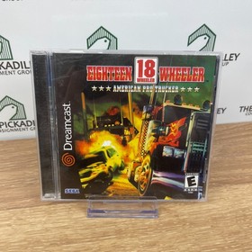 18-Wheeler: American Pro Trucker (Sega Dreamcast, 2001) CIB Complete