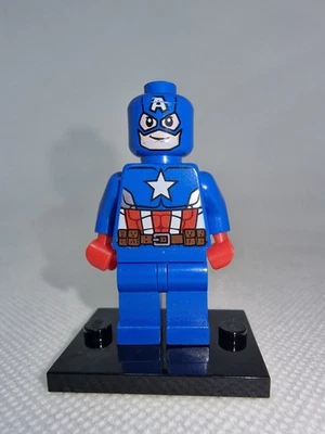 Lego Minifigur - Captain America, Avengers, Marvel, Superhelden, sh0228 - Bild 1 von 3