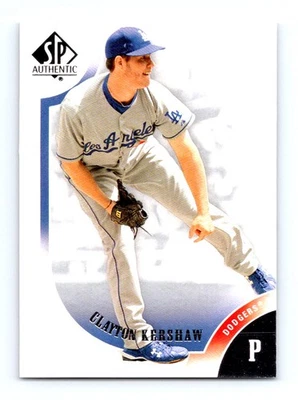 #22 2009 SP Authentic _ Clayton Kershaw Los Angeles Dodgers - Image 1 of 2