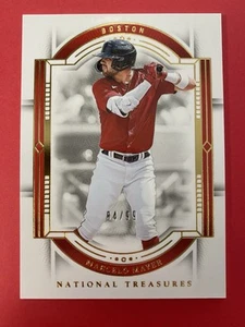 2024 Panini National Treasures #62 Marcelo Mayer 84/99 Boston Red Sox - Foto 1 di 1
