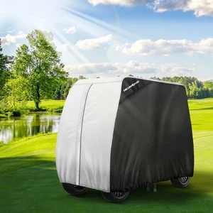 Cubierta impermeable para carro de golf NEVERLAND 2 pasajeros 420D para EZGO Club Car Yamaha 1x - Imagen 1 de 16