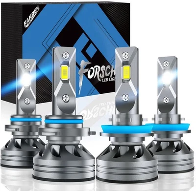 FAHREN H11 9005 Fog Light Bulbs, 60000LM 900% Ultra Brighter - Image 1 of 4
