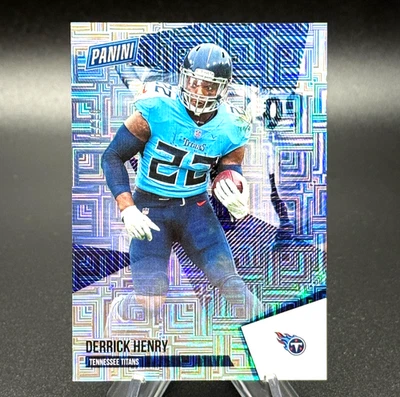 Derrick Henry 2021 Panini The National Escher Squares #'d 08/10 SSP Super Rare - Image 1 of 4