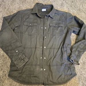 Columbia Camo Fleece Lined Barn Coat Herren M Olive Army Green Jacke - Bild 1 von 10