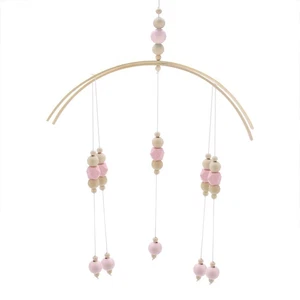 For Nordic Style Wooden Beads Wind Chimes For Kids Bed Hanging Decor - Picture 1 of 9