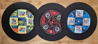 SELOS CROATAS 2024 FOLHAS CIRCULARES DE MÚSICA 3 PAZES - Imagem 1 de 4