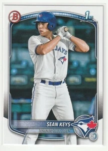 Sean Keys 2025 1st Bowman Prospects #BP-89 Toronto Blue Jays - Picture 1 of 2