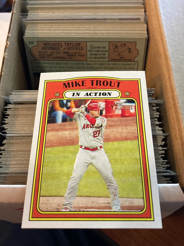 2021 TOPPS HERITAGE Baseball Complete Your Set! STARS, RC & MORE #1-200 NM/MT - Image 1 of 1
