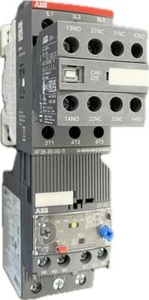 10HP MOTOR STARTER 240V 3 Phase 2NO/2NC 24VDC Coil ABB AF38-30-22-11 EF45-45 - Picture 1 of 3