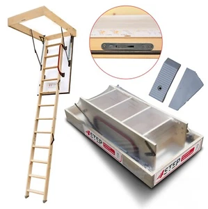 4Step Bodentreppe Gedämmt EXTRA Dachbodentreppe 120x60 46 mm 0,86 W/m2K - Bild 1 von 22
