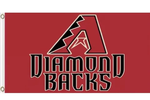 Arizona Diamondbacks Flag 3x5 FT Polyester Baseball MLB Banner Cover