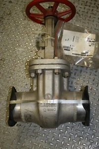 New 4" 150 Ladish CF3M Stainless Steel Gate Valve Butt Weld Rising Stem  - Picture 1 of 3