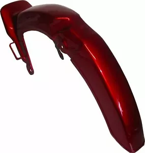 Guardabarros delantero rojo para Honda C50 1984-1993 - Imagen 1 de 1