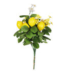  Künstliche Pflanzen Grüne Girlande Zitronenstrauß Zitronenblumen