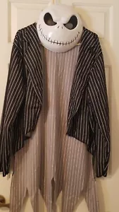 Disguise Jack Skellington Suit Jacket and Mask Sz XL - Picture 1 of 2