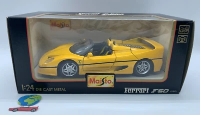 Maisto Ferrari F50 1995 ,modello in scala 1:24-1:25, (2324) , vintage - Immagine 1 di 4