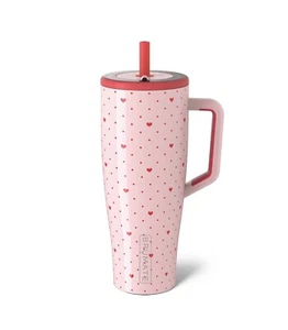 BrüMate x Loopy Collab ❣️ Be Mine Era 40 oz. Vaso BruMate Corazones de San Valentín - Imagen 1 de 2