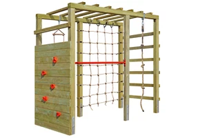 Klettergerüst "Black Jack" mit Kletterwand - Premium - Bild 1 von 8