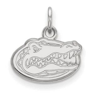 University of Florida Alligatorenschule Maskottchen Kopf Anhänger in Sterlingsilber - Bild 1 von 5