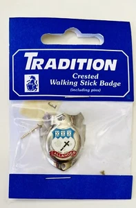 Callander, Scotland Crested Walking Stick Badge - Mount - Hiking Stick -NEW - Picture 1 of 1