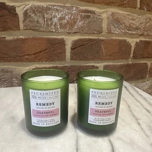 Designer Pecksniffs Candles X 2 Grateful Remedy Range ๐ Teachers Gifts ๐ - Picture 1 of 6
