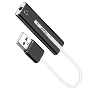 External Stereo Sound Adapter External Sound Adapter USB Sound Port - Afbeelding 1 van 11