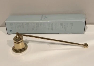 Partylite 9" Latón Chatham Snuffer N6035 Tradicional Vela Mecha Snuffer Nuevo Foto 1 de 4