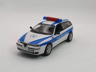Alfa Romeo 156 Polizia Municipale Cararama 1/43 - Immagine 1 di 4