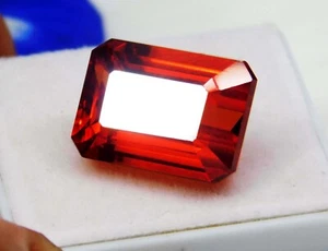 9,00 kt natürlicher mexikanischer Feueropal rot orange natürlicher Edelstein strahlend zertifiziert - Bild 1 von 6