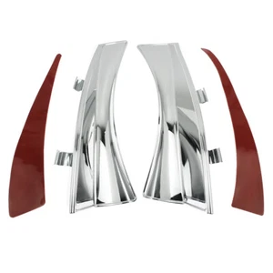 Saddle Chrome Heat Shield Air Deflectors For Victory Cross Country Magnum 10-16 - Picture 1 of 8