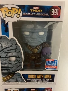 FUNKO POP THOR RAGNAROK KORG MIT MIEK 2018 HERBST CONVENTION EXKLUSIV - Bild 1 von 3